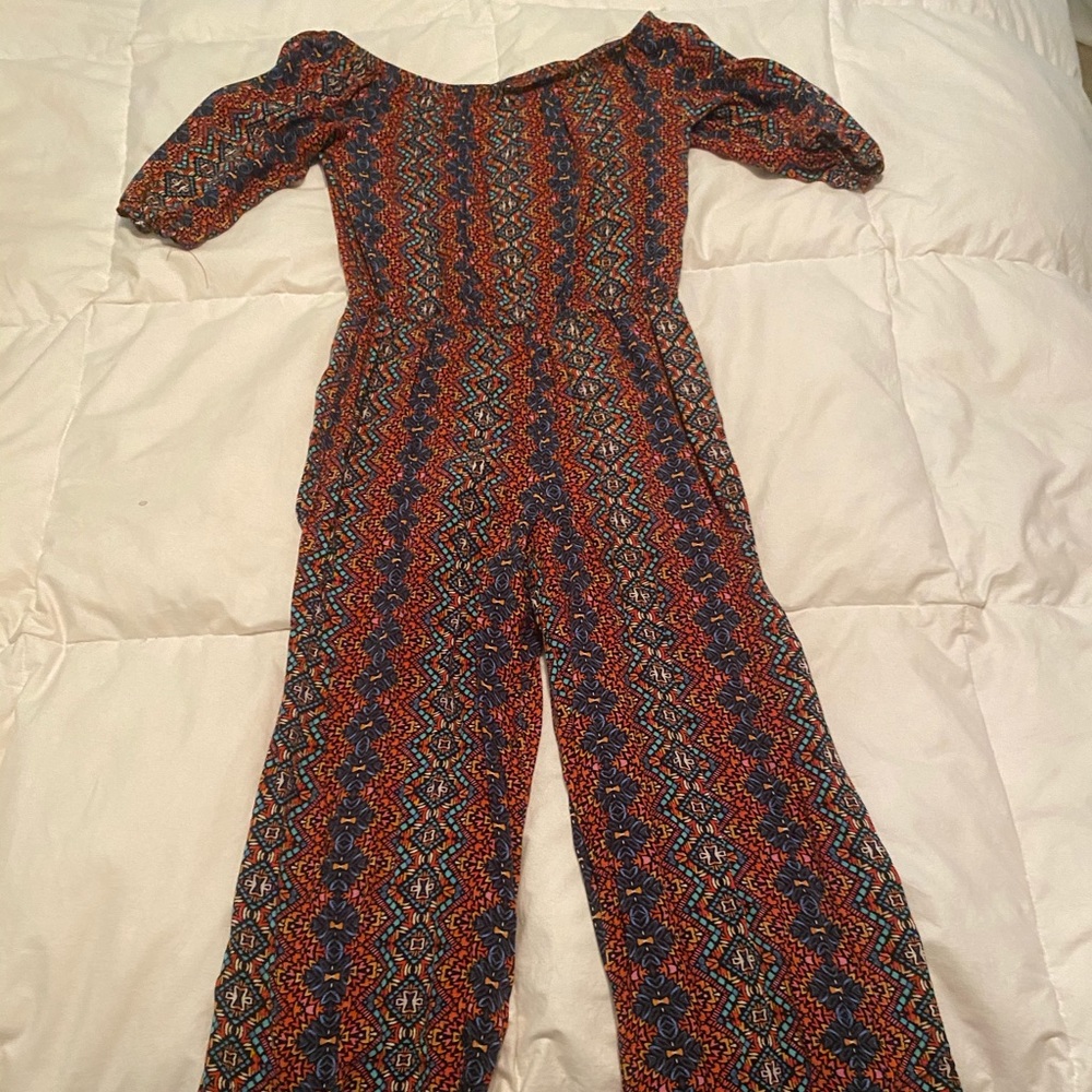 Off the shoulder jumpsuit